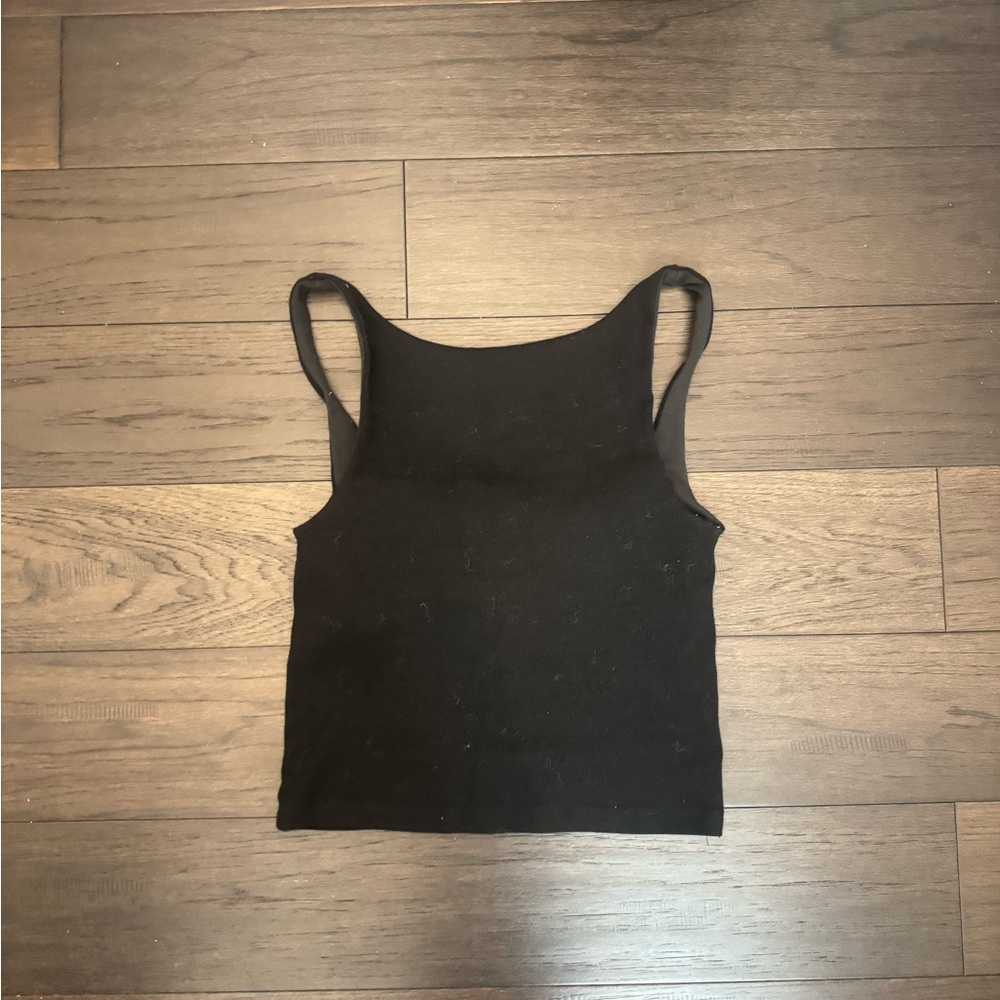 Brandy Melville Black Tank Top - Picture 2 of 3